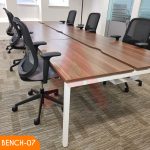 POOL DE TRABAJO BENCH 6 PUESTOS LATERAL ABIERTO