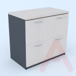 MUEBLE KARDEX DUPLEX DE 2 CAJONES