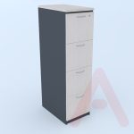 MUEBLE KARDEX FISCAL DE 4 CAJONES